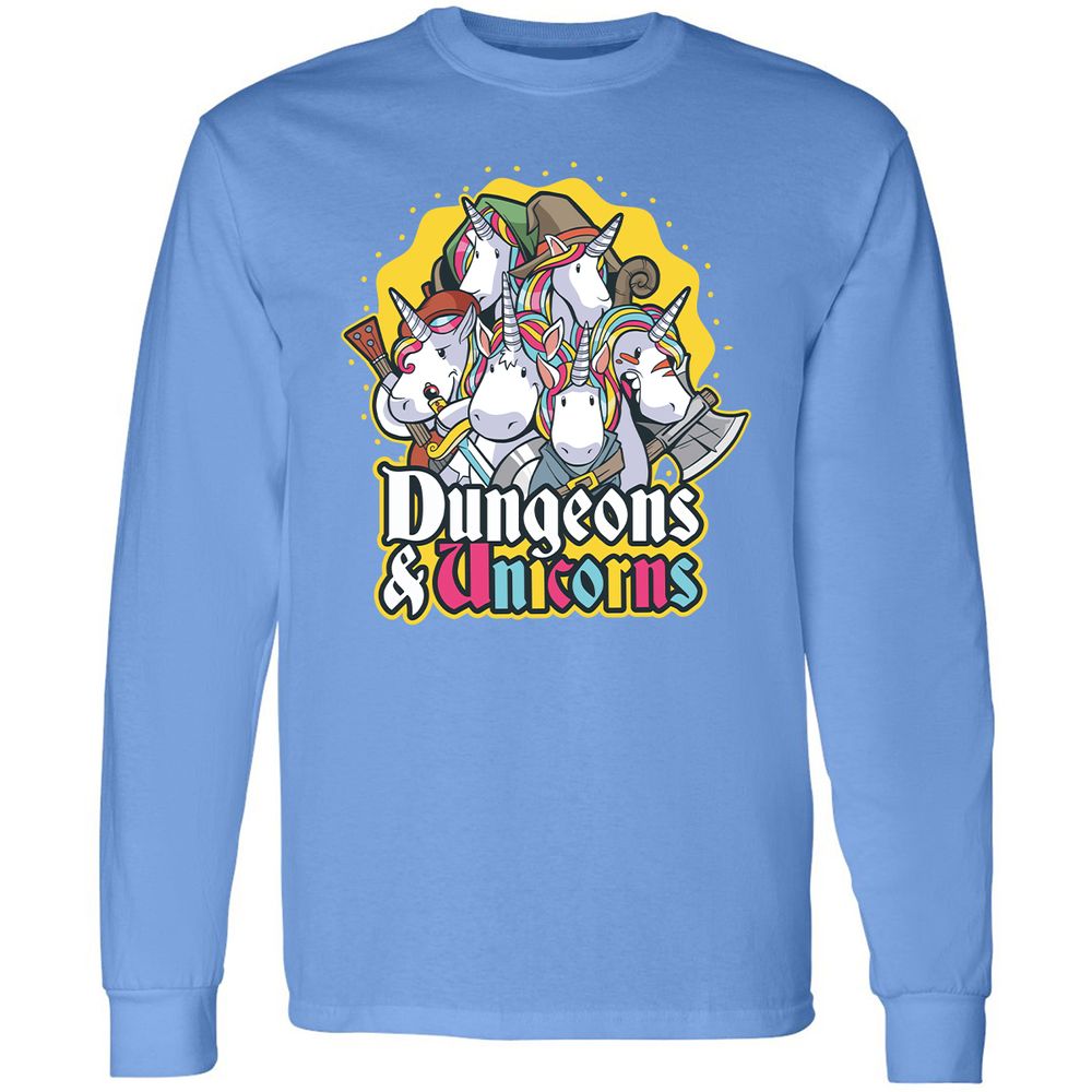 Long Sleeve T-Shirt - NV3FLN81 - Carolina Blue - 12