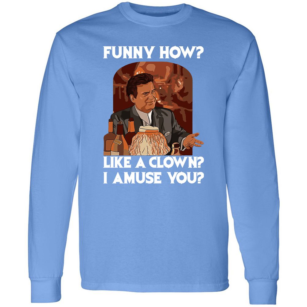 Long Sleeve T-Shirt - VZDB5D63 - Carolina Blue - 12