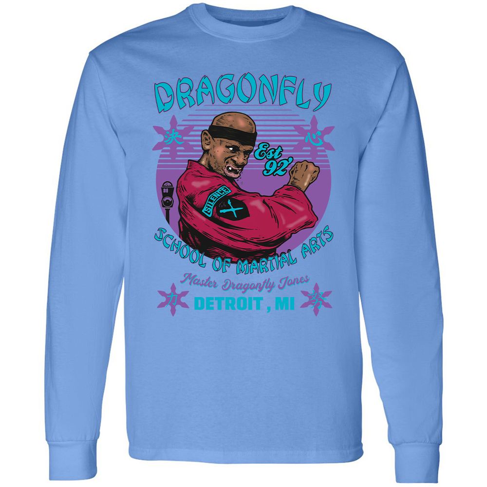 Long Sleeve T-Shirt - 216SE9XX - Carolina Blue - 12