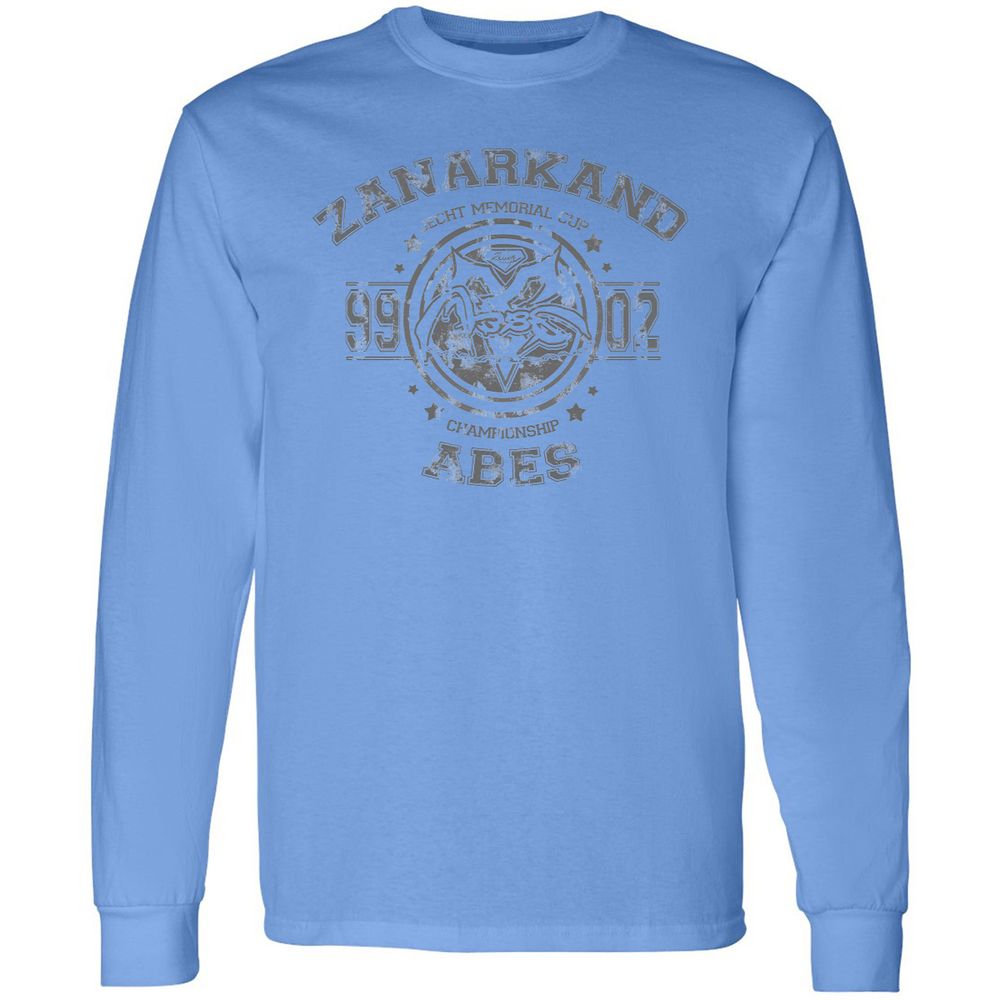 Long Sleeve T-Shirt - U9TJPJEH - Carolina Blue - 12