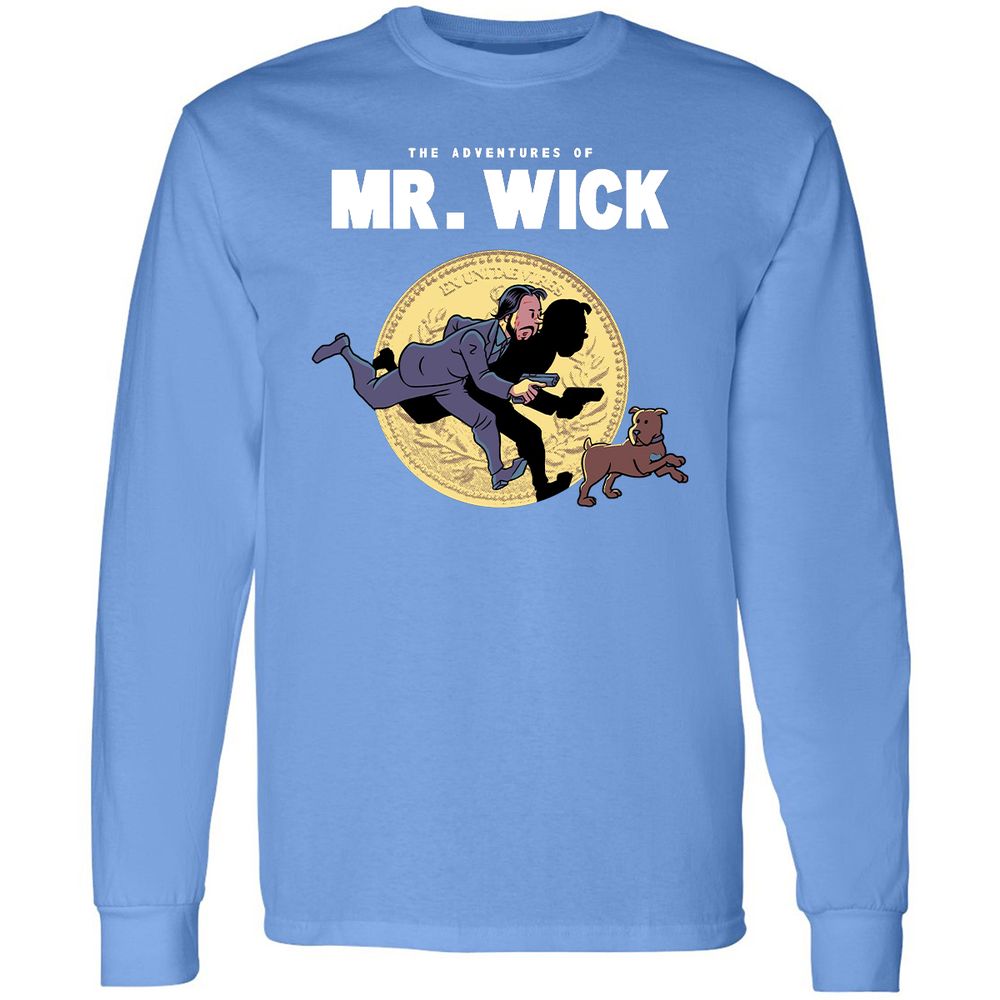 Long Sleeve T-Shirt - MJ137SXU - Carolina Blue - 12