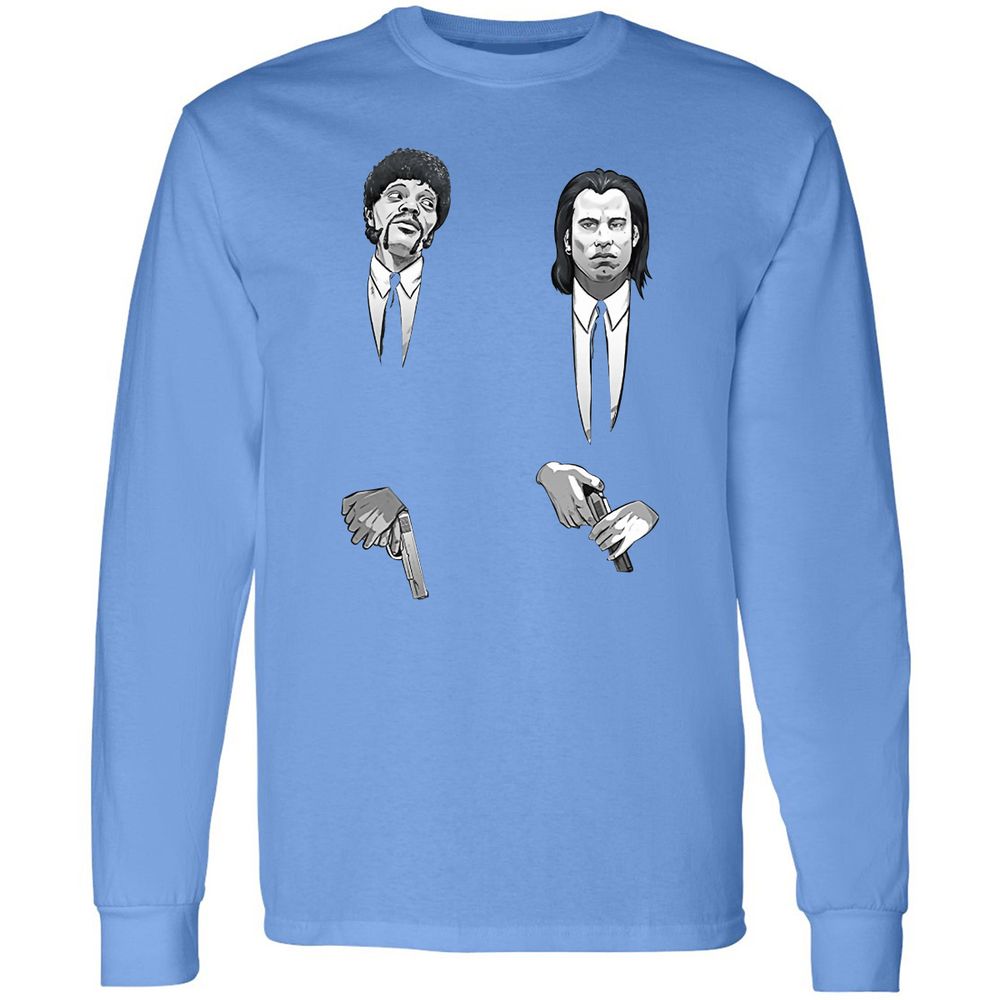 Long Sleeve T-Shirt - RQS1FHV1 - Carolina Blue - 12