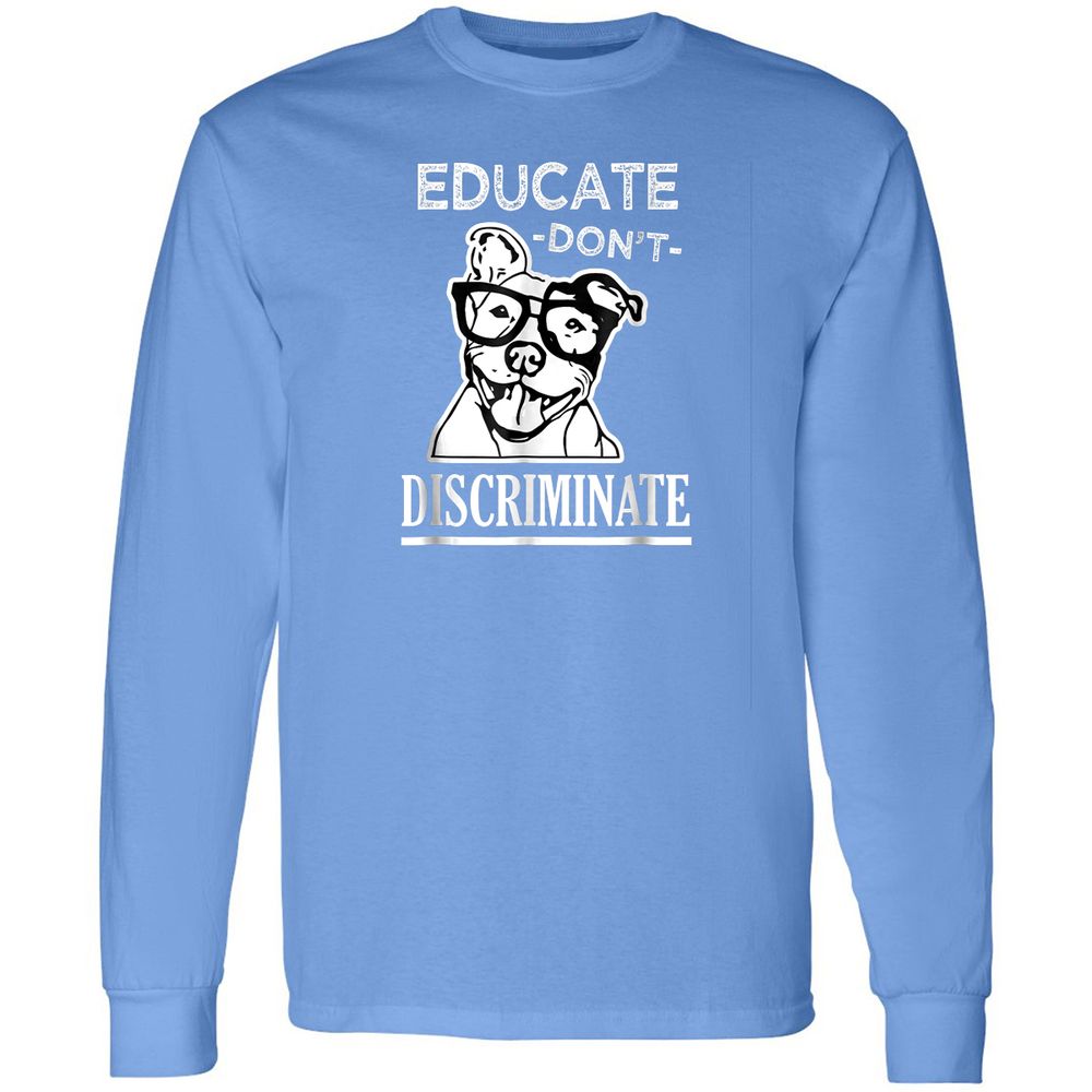 Long Sleeve T-Shirt - 1TJNDYQJ - Carolina Blue - 12