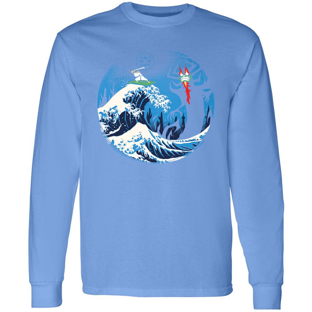 Long Sleeve T-Shirt - 68FD9F8U - Carolina Blue - 12