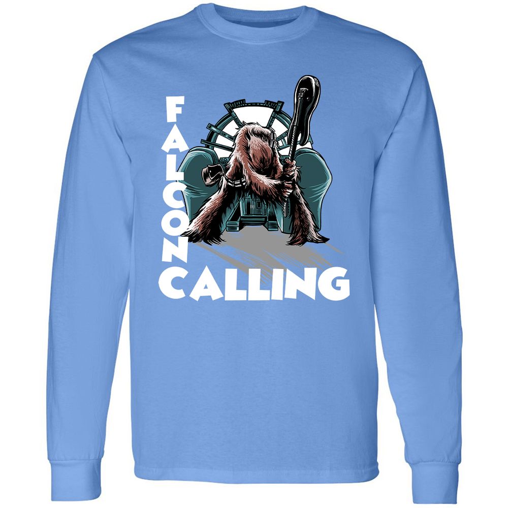 Long Sleeve T-Shirt - 7CNLY6S3 - Carolina Blue - 12