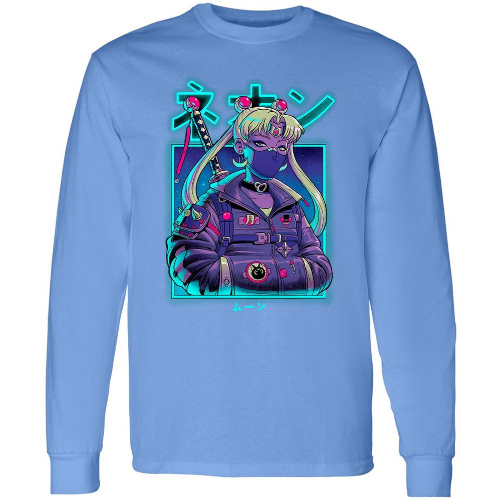 Long Sleeve T-Shirt - T4D45JHC - Carolina Blue - 12