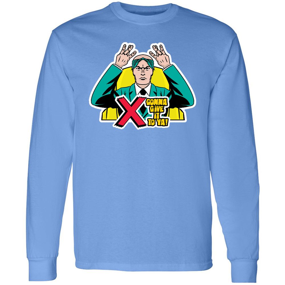 Long Sleeve T-Shirt - F941BANM - Carolina Blue - 12