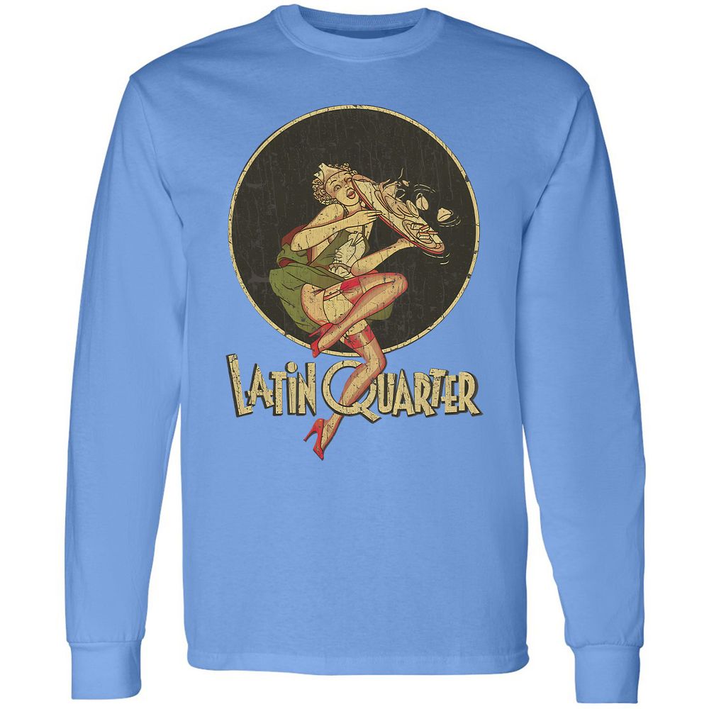 Long Sleeve T-Shirt - 2YVQ47KE - Carolina Blue - 12