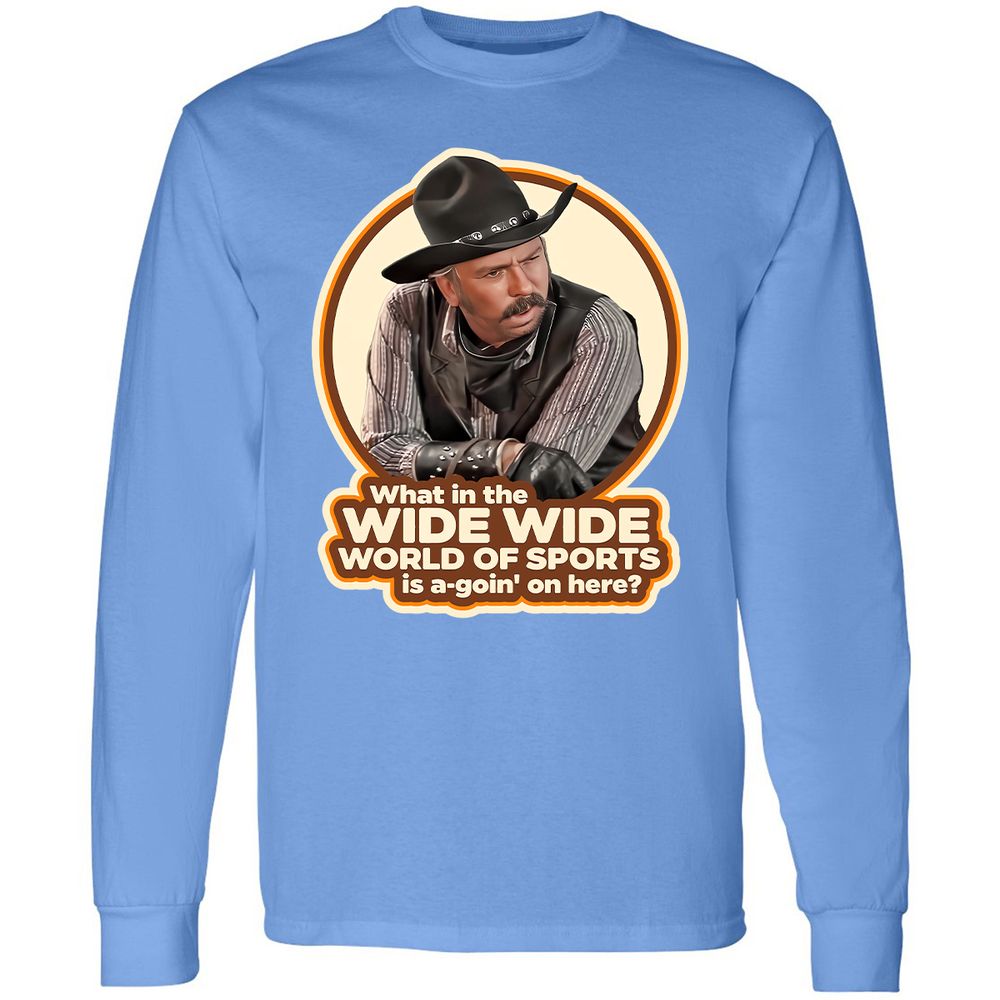 Long Sleeve T-Shirt - CZNJFFFJ - Carolina Blue - 12