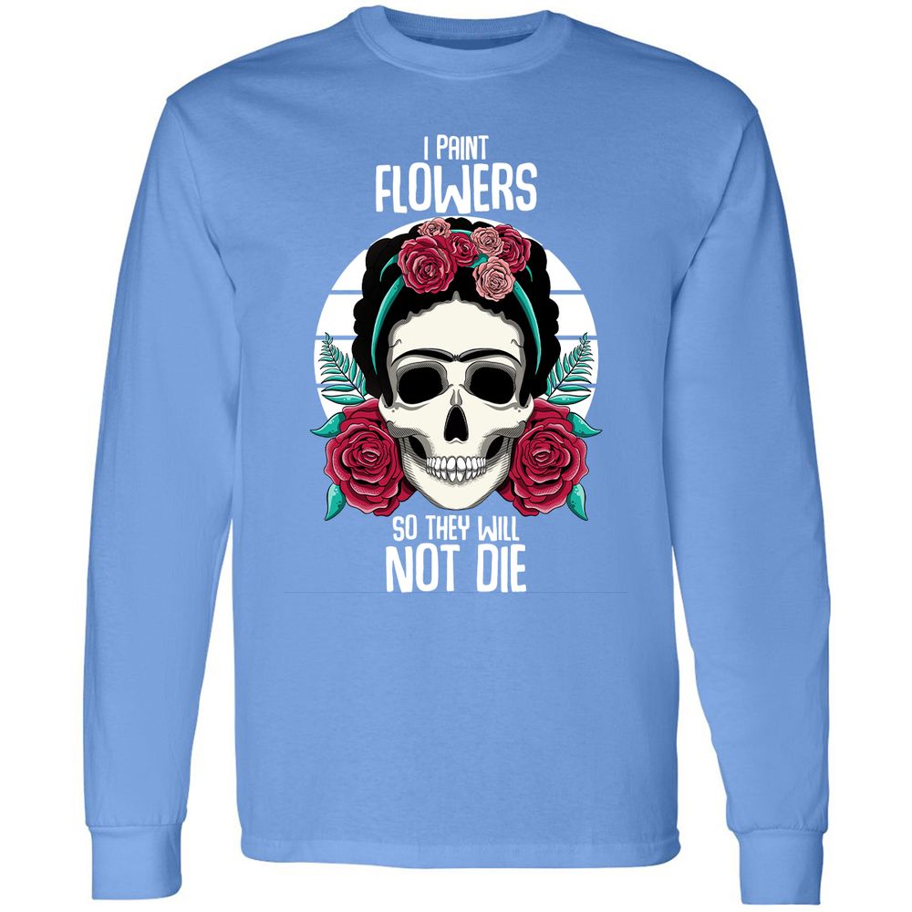 Long Sleeve T-Shirt - JRWSFB8E - Carolina Blue - 12