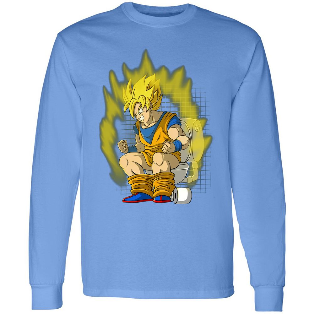 Long Sleeve T-Shirt - PZBRJQTK - Carolina Blue - 12