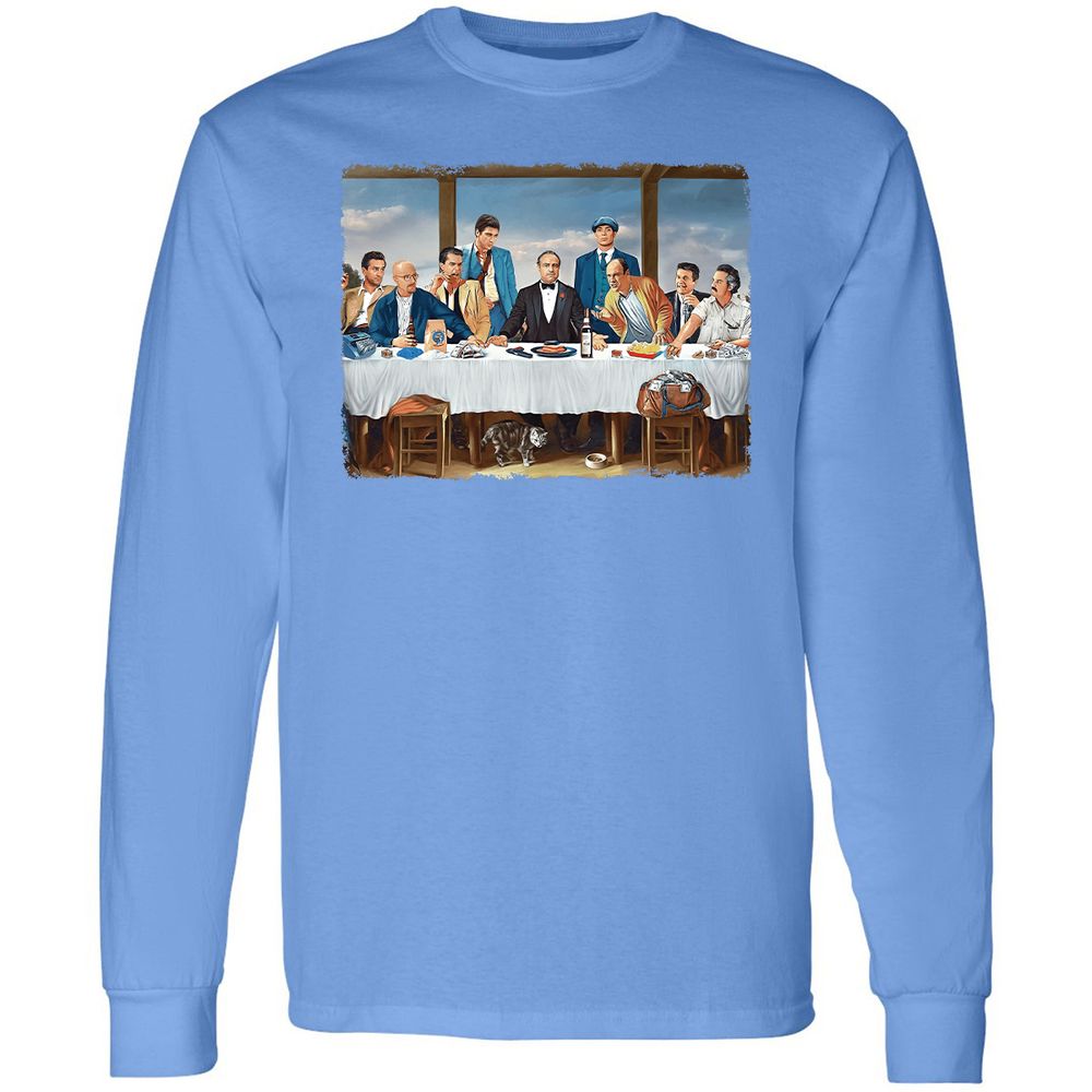 Long Sleeve T-Shirt - KWZPUGNG - Carolina Blue - 12