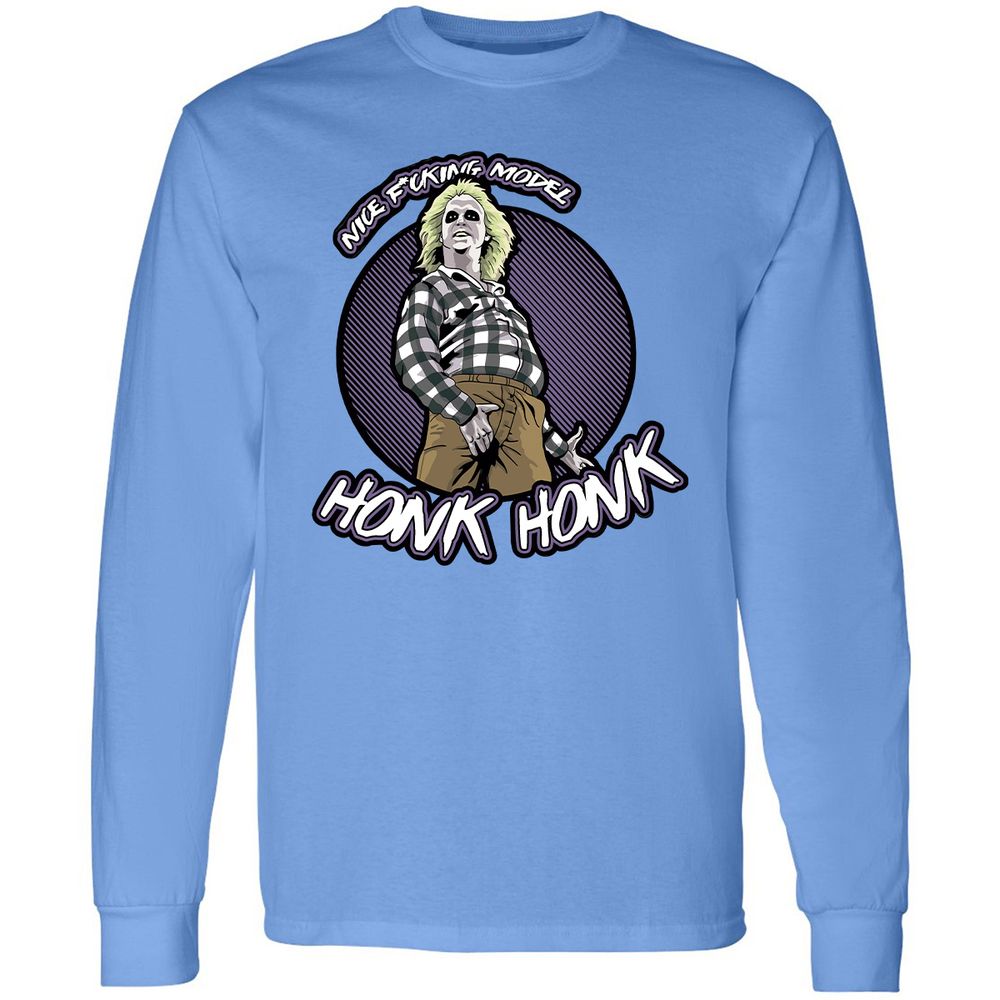 Long Sleeve T-Shirt - XXPWN493 - Carolina Blue - 12