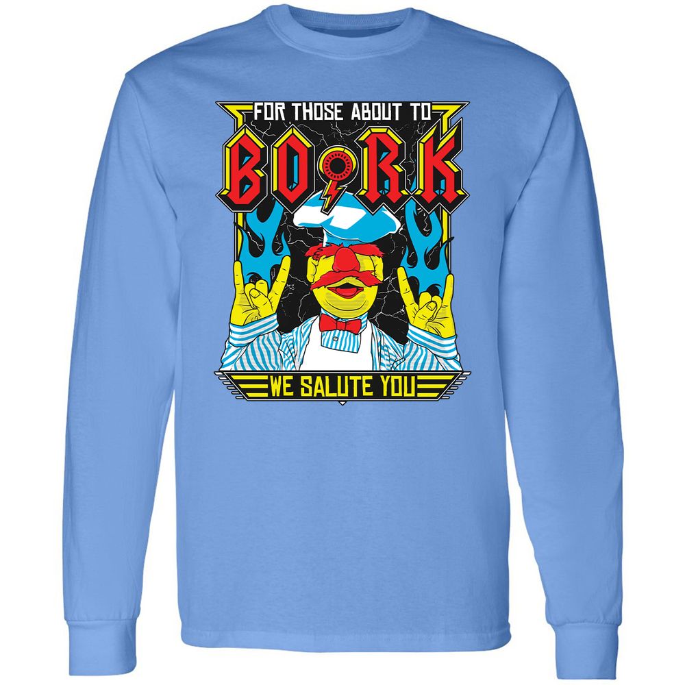 Long Sleeve T-Shirt - PP9DXMEC - Carolina Blue - 12