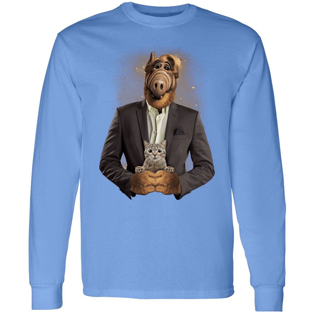Long Sleeve T-Shirt - XUT5TWE8 - Carolina Blue - 12