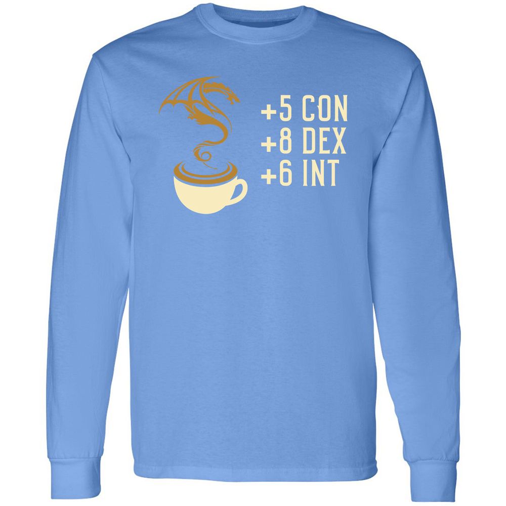 Long Sleeve T-Shirt - 9FYJ9QC6 - Carolina Blue - 12
