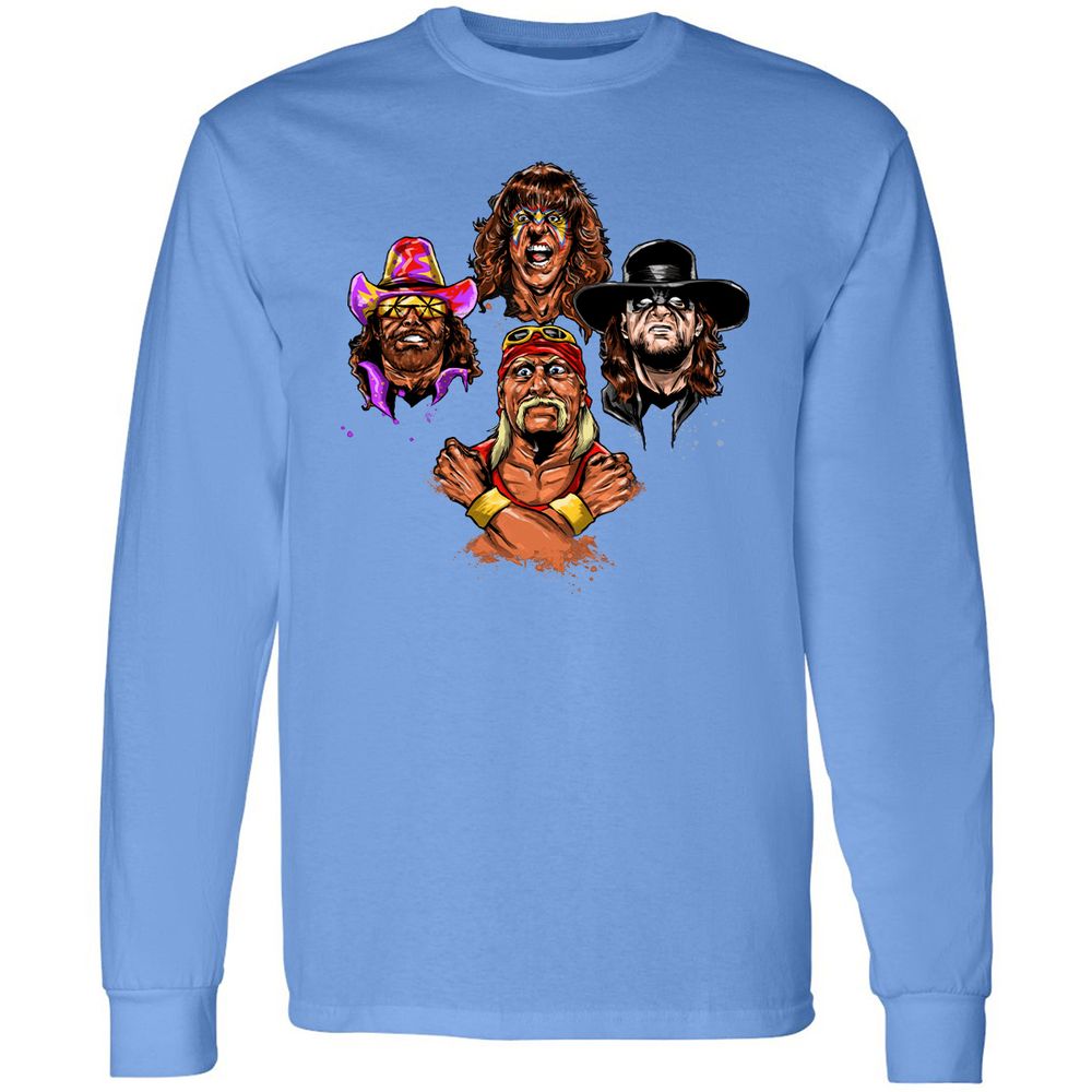 Long Sleeve T-Shirt - HWKATYDF - Carolina Blue - 12