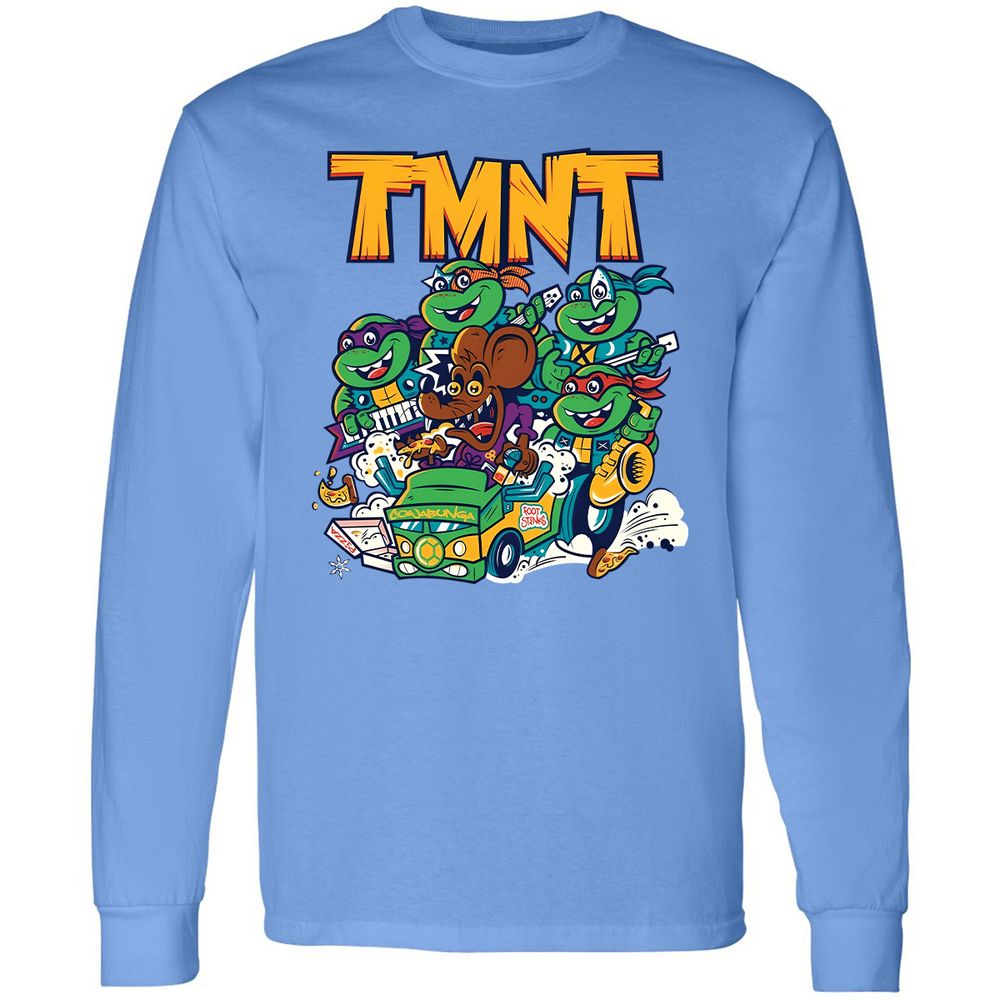 Long Sleeve T-Shirt - 7DB2YP81 - Carolina Blue - 12