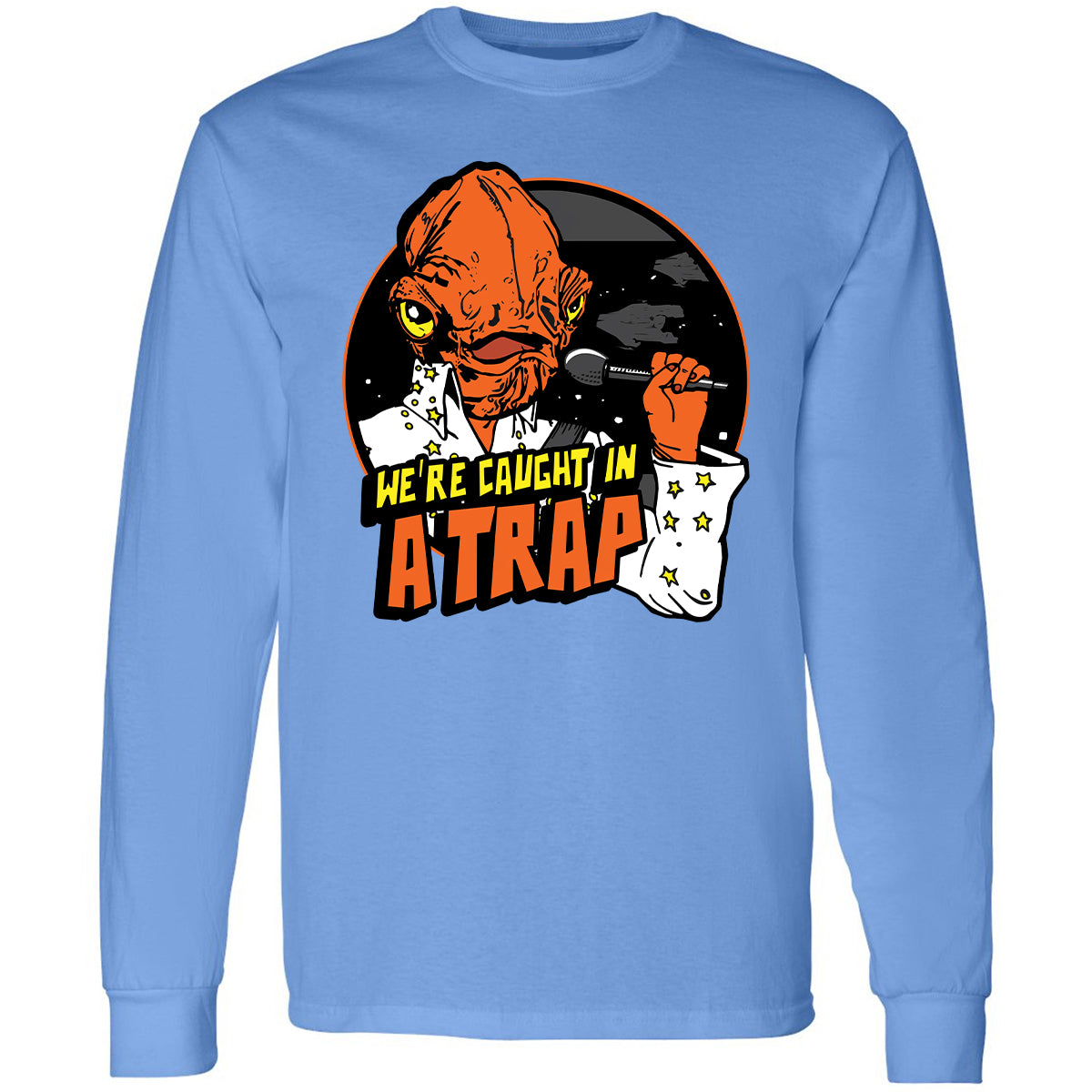 Long Sleeve T-Shirt - 947HM86X - Carolina Blue - 12