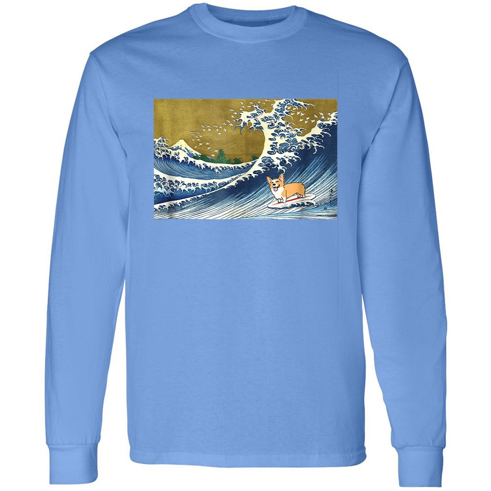 Long Sleeve T-Shirt - EF7EDWAR - Carolina Blue - 12