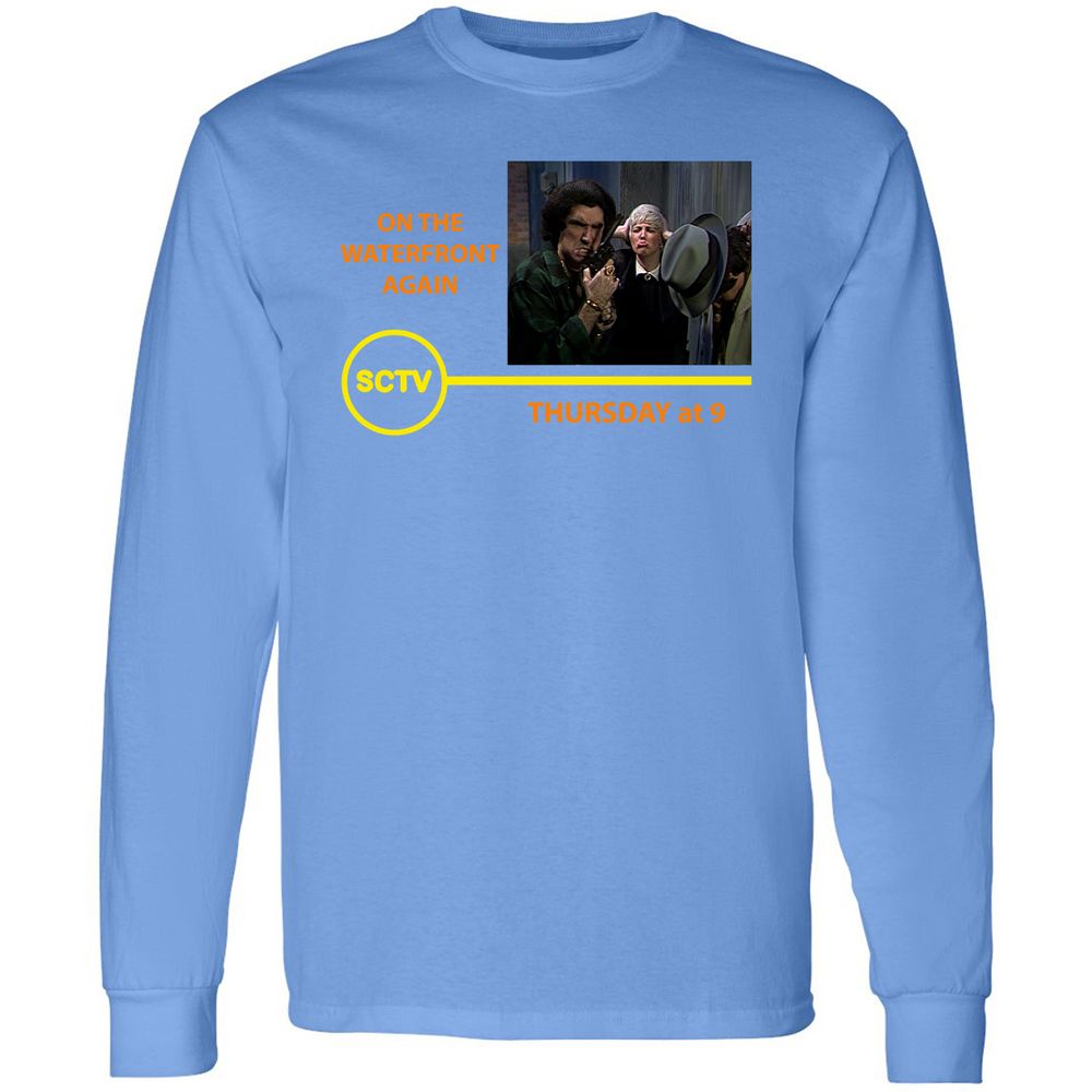 Long Sleeve T-Shirt - M4G4EWWX - Carolina Blue - 12