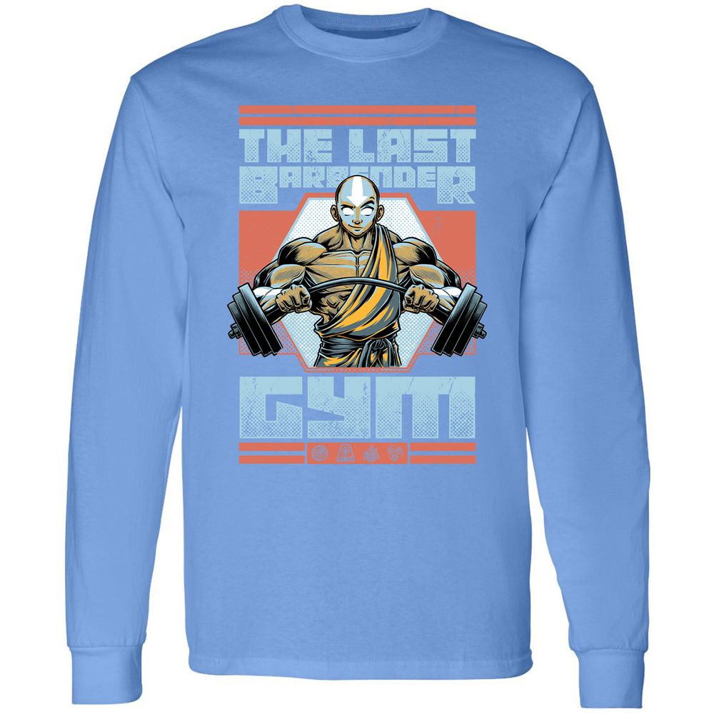 Long Sleeve T-Shirt - 6L64S9QK - Carolina Blue - 12