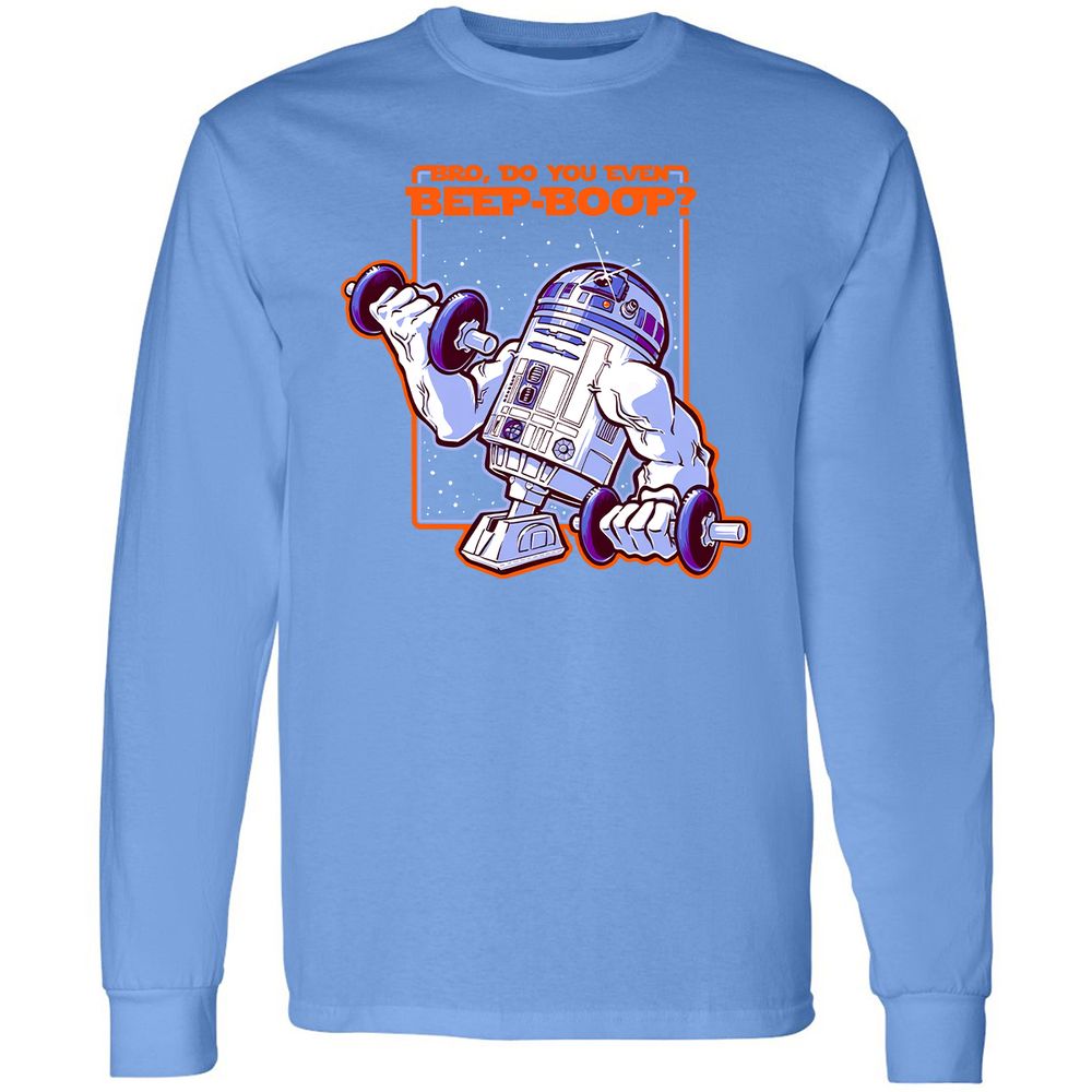 Long Sleeve T-Shirt - 5BT65L3R - Carolina Blue - 12