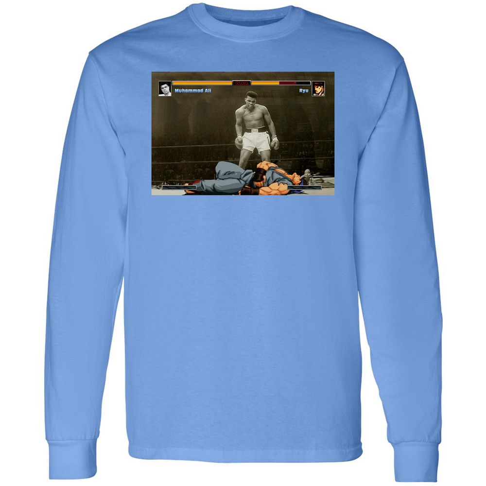 Long Sleeve T-Shirt - SHPUH31A - Carolina Blue - 12
