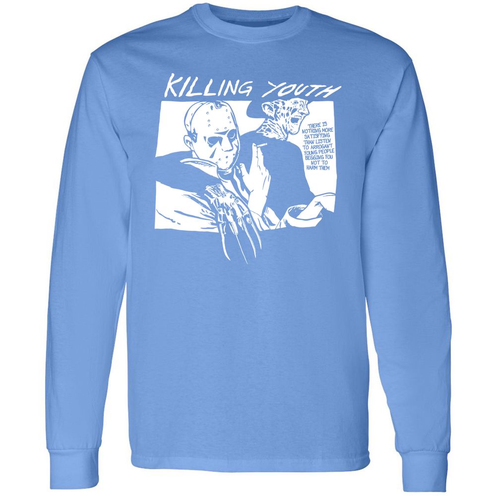 Long Sleeve T-Shirt - 8KT934H6 - Carolina Blue - 12