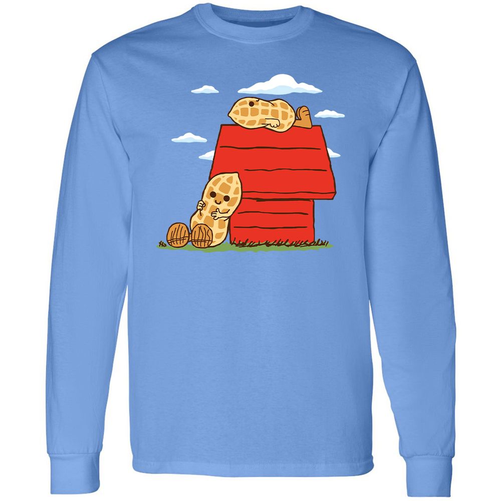 Long Sleeve T-Shirt - NQFU6GRX - Carolina Blue - 12