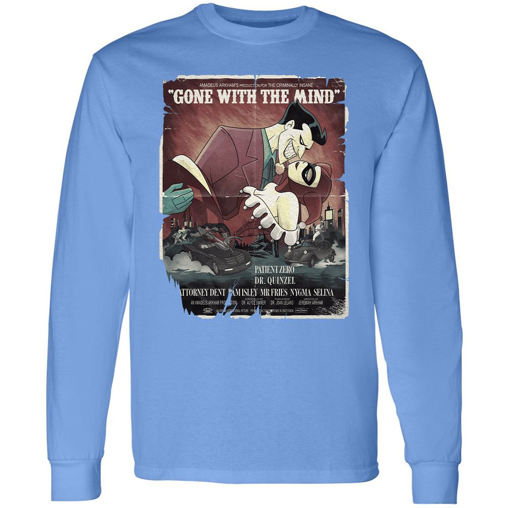 Long Sleeve T-Shirt - QL33FJ5V - Carolina Blue - 12