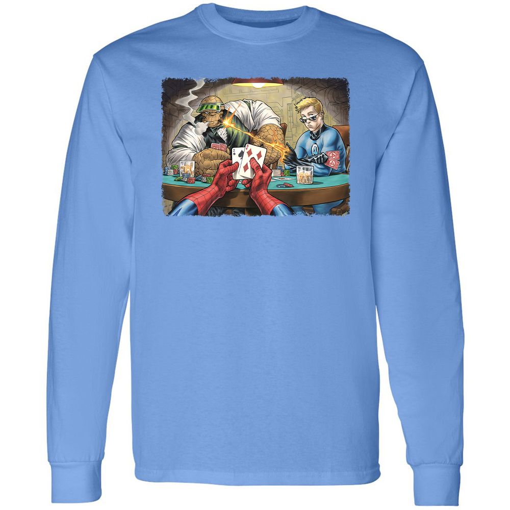 Long Sleeve T-Shirt - ZAZUC7XG - Carolina Blue - 12