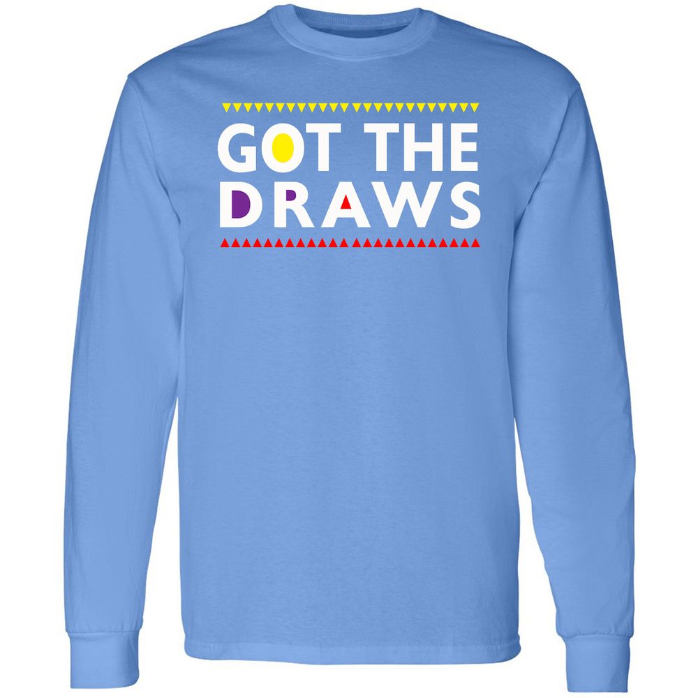 Long Sleeve T-Shirt - GMRHT8WH - Carolina Blue - 12