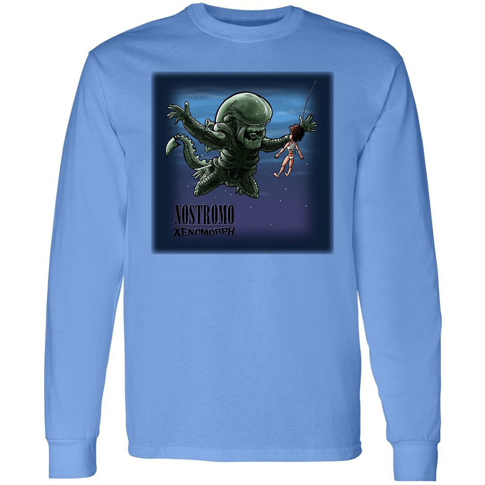 Long Sleeve T-Shirt - BJ5SEECG - Carolina Blue - 12
