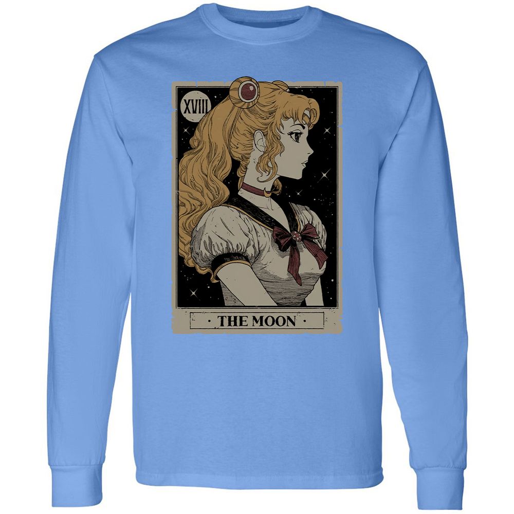 Long Sleeve T-Shirt - TFD7DK12 - Carolina Blue - 12