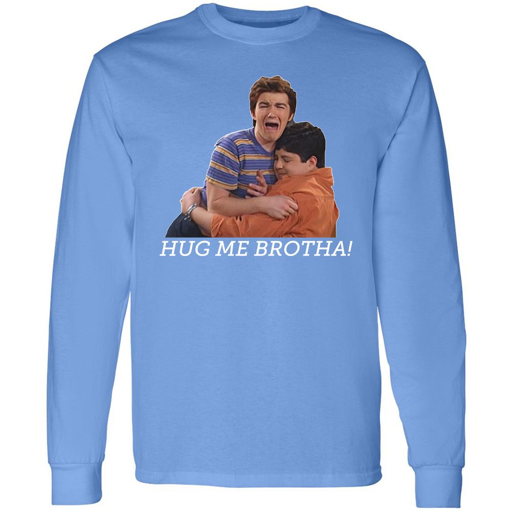 Long Sleeve T-Shirt - YLPQ4J29 - Carolina Blue - 12