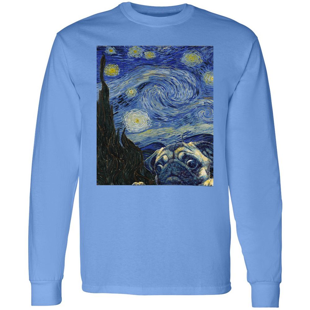 Long Sleeve T-Shirt - TD6ACWZH - Carolina Blue - 12