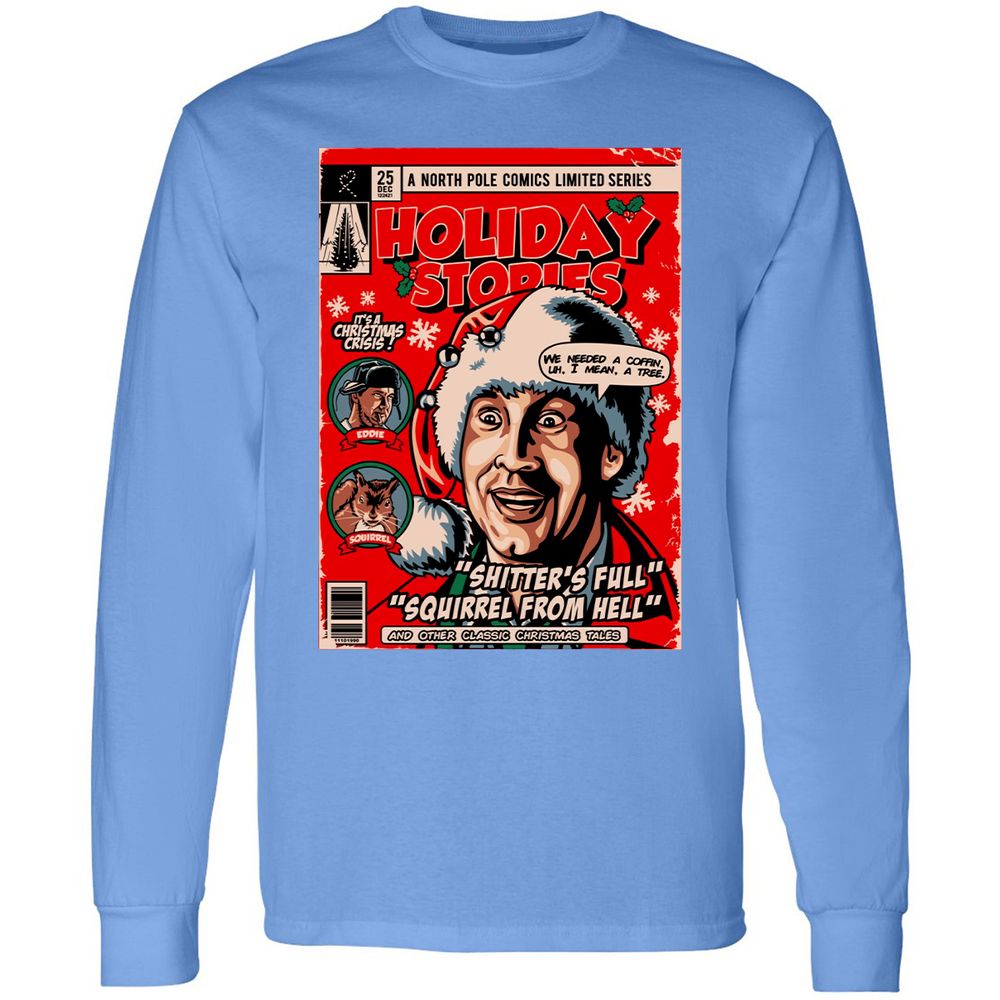 Long Sleeve T-Shirt - 8SQXNYMY - Carolina Blue - 12