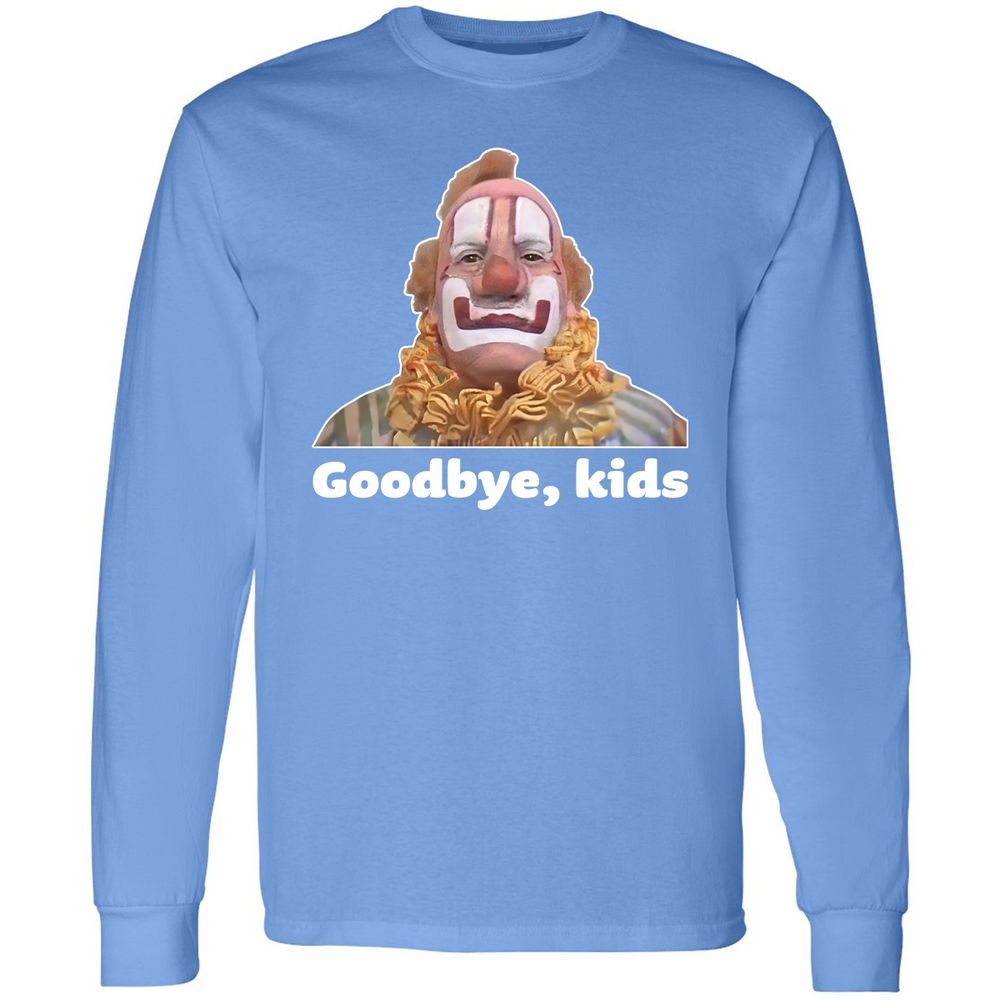 Goodbye, kids - Carolina Blue - 12