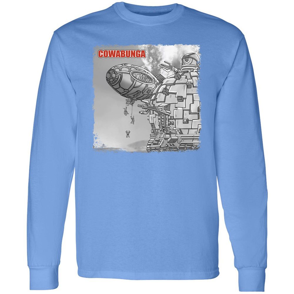 Long Sleeve T-Shirt - Q3CP6Y9S - Carolina Blue - 12