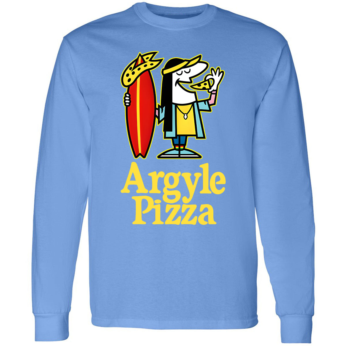 Long Sleeve T-Shirt - RFFP7KRF - Carolina Blue - 12