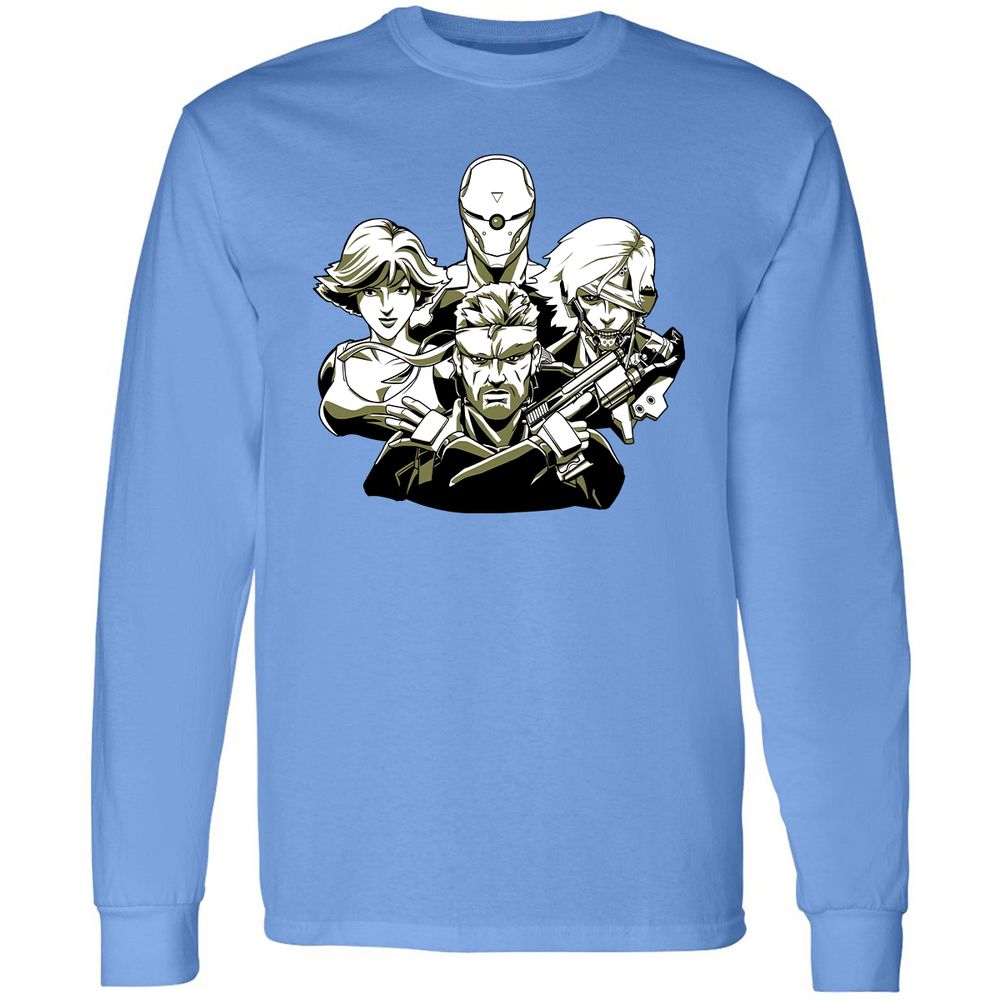 Long Sleeve T-Shirt - GJ8EC445 - Carolina Blue - 12