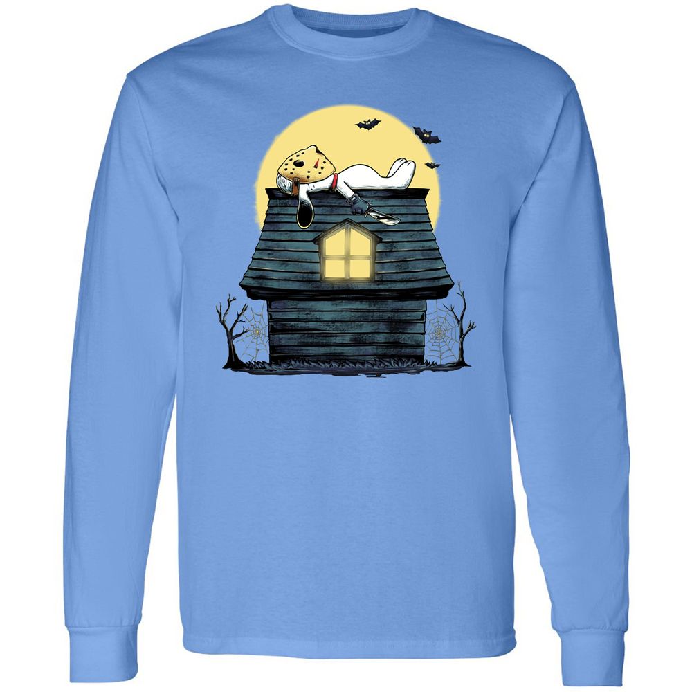Long Sleeve T-Shirt - CFBQMQJG - Carolina Blue - 12