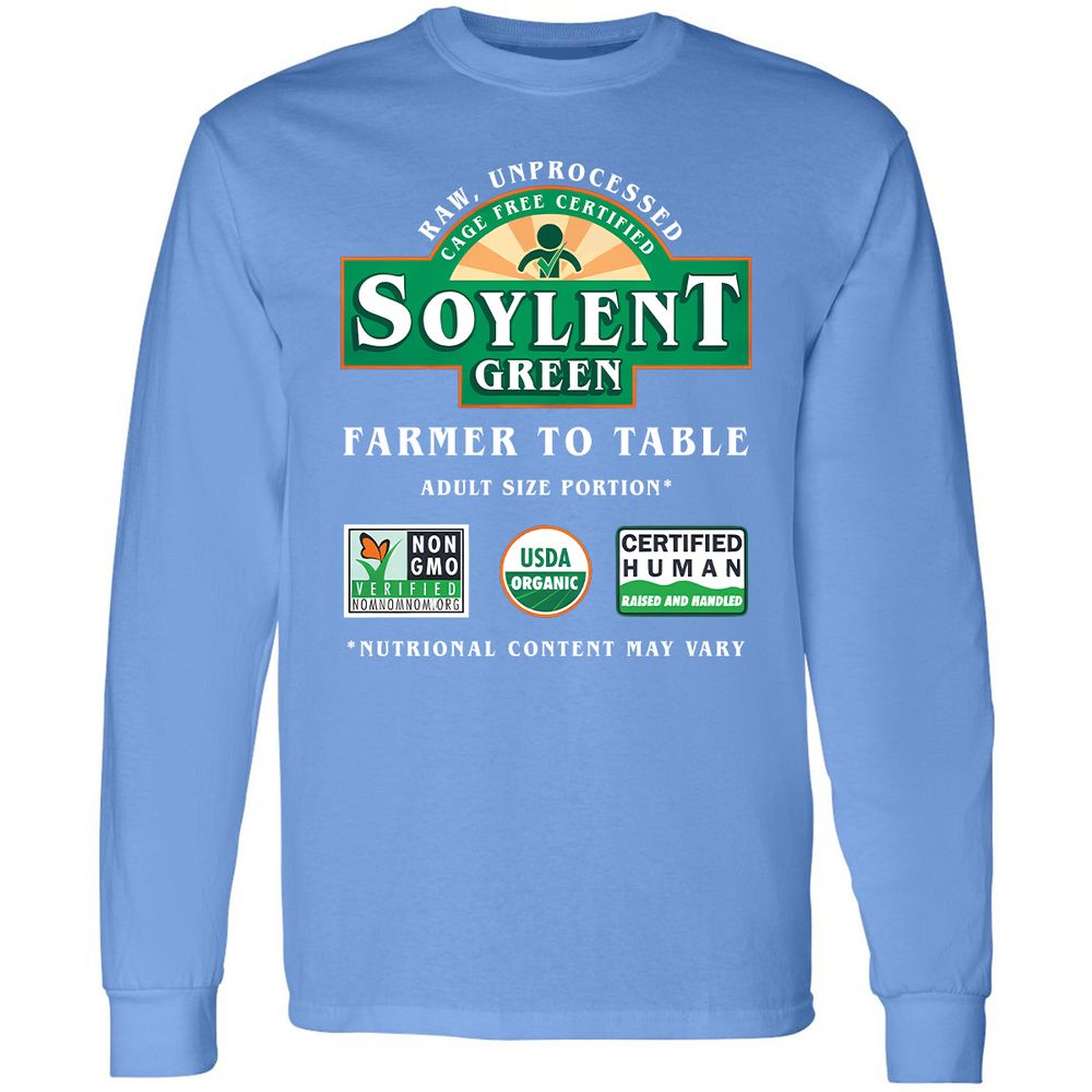 Long Sleeve T-Shirt - G16KKQ8D - Carolina Blue - 12