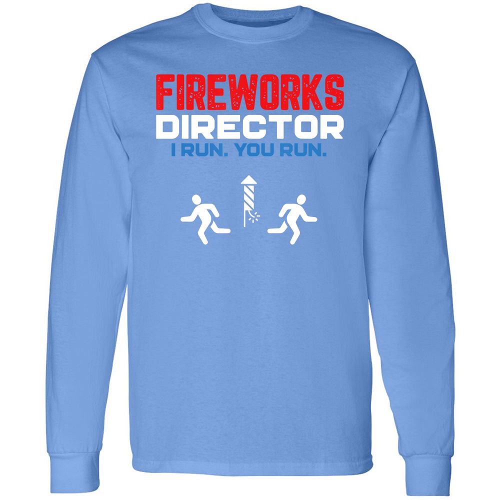 Long Sleeve T-Shirt - PMED71U3 - Carolina Blue - 12