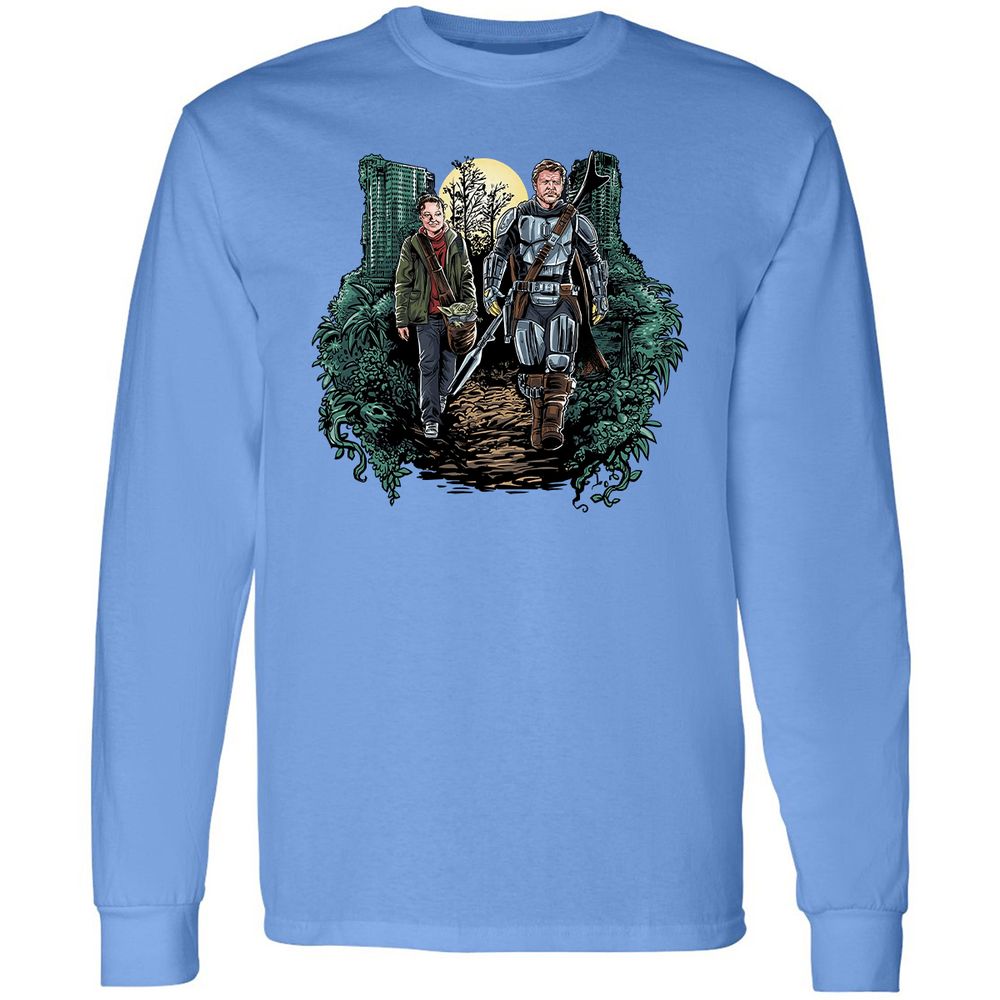 Long Sleeve T-Shirt - KNJF59S7 - Carolina Blue - 12