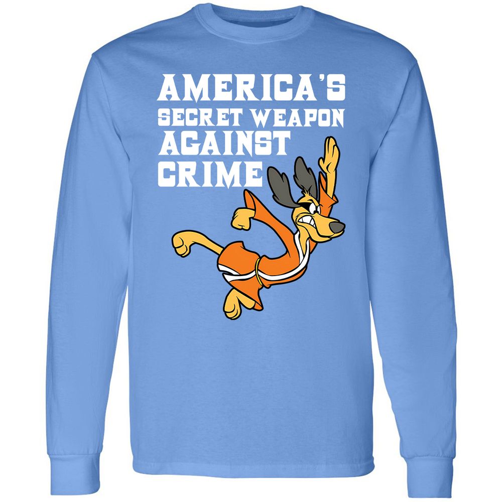 Long Sleeve T-Shirt - MBP3GEEQ - Carolina Blue - 12