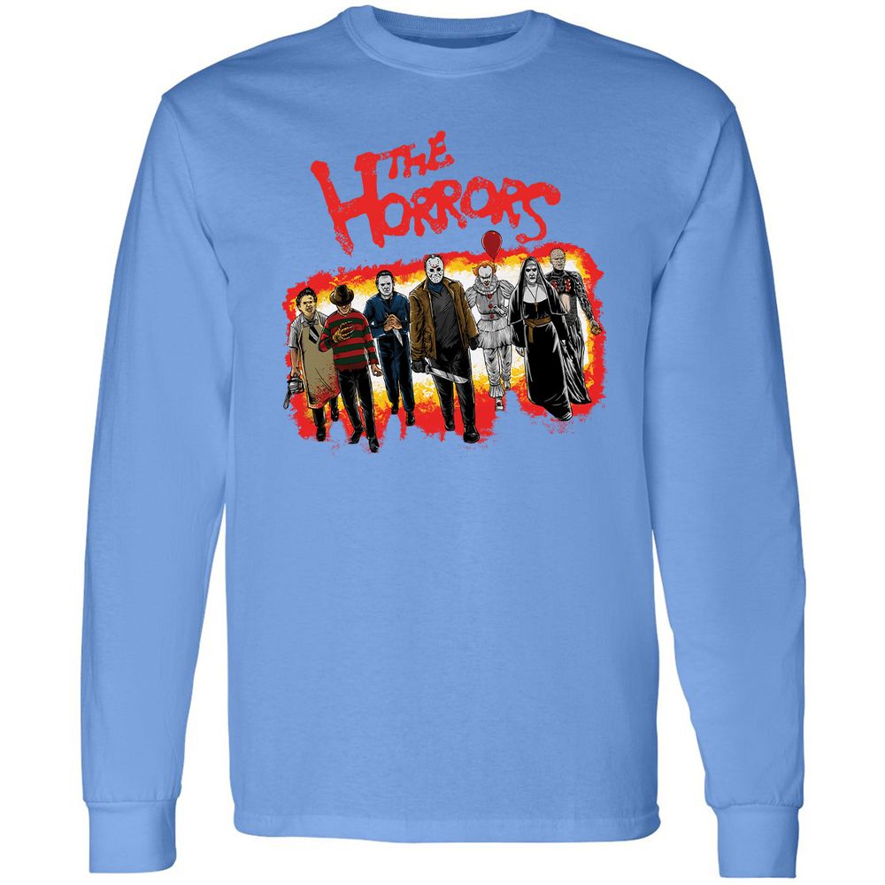 Long Sleeve T-Shirt - 98S7D8GK - Carolina Blue - 12