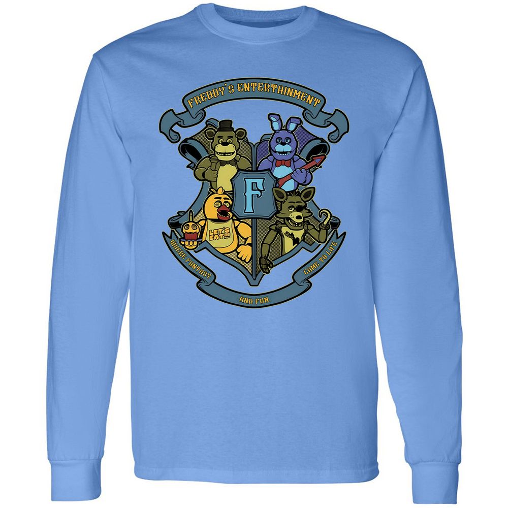 Long Sleeve T-Shirt - HY37U96H - Carolina Blue - 12