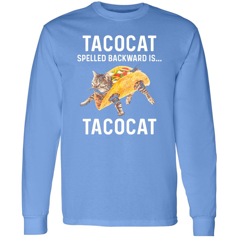 Long Sleeve T-Shirt - QHFGC9S2 - Carolina Blue - 12